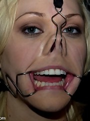 Hot wax torment and tight foot bondage.